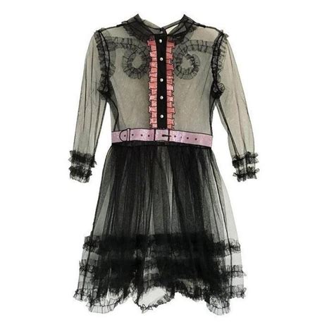 gucci embellished ruffled tulle dress|GUCCI Women's Eveningwear .